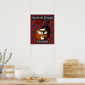 Poster de Clan Fraser Scottish Tartan (Cuisine)