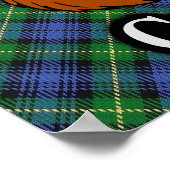 Poster de Clan Gordon Scottish Tartan (Coin)