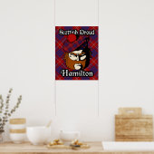 Poster de Clan Hamilton Scottish Tartan (Cuisine)