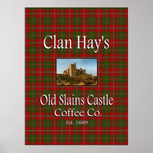 Poster de Clan Hay's Old Slains Castle Coffee Co.