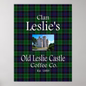Poster de Clan Leslie Castle Coffee Co. (Devant)
