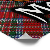 Poster de Clan MacBean Scottish Tartan (Coin)