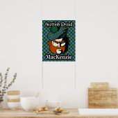 Poster de Clan MacKenzie Scottish Tartan (Cuisine)