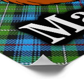 Poster de Clan MacKenzie Scottish Tartan (Coin)