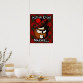 Poster de Clan Maxwell Scottish Tartan (Cuisine)