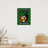 Poster de Clan McArthur Scottish Tartan (Cuisine)