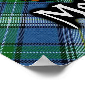 Poster de Clan McDowell Scottish Tartan (Coin)