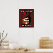 Poster de Clan McIntosh Scottish Tartan (Cuisine)