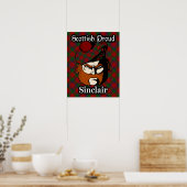 Poster de Clan Sinclair Scottish Tartan (Cuisine)