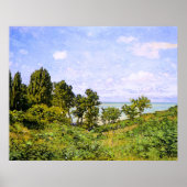 Poster De Claude Monet, Au bord de la mer (Devant)