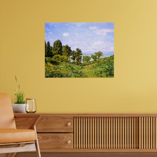 Poster De Claude Monet, Au bord de la mer (Salon 2)