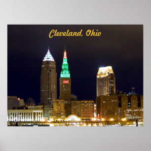 Poster de Cleveland Skyline (Vols)