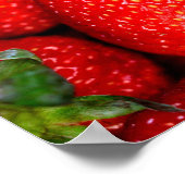 Poster de closeuse de fraises (Coin)