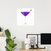 Poster de cocktails - SRF (Bureau à domicile)