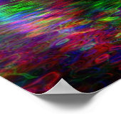 Poster de Coeur d'Amour Arc en ciel (Coin)