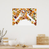 Poster de collage (Cuisine)