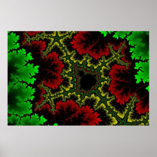 Poster de collage de corail