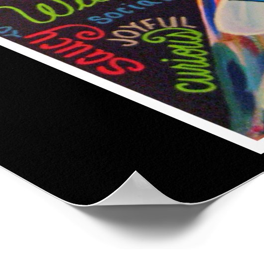 Poster de collage en format 4p- Word (Coin)