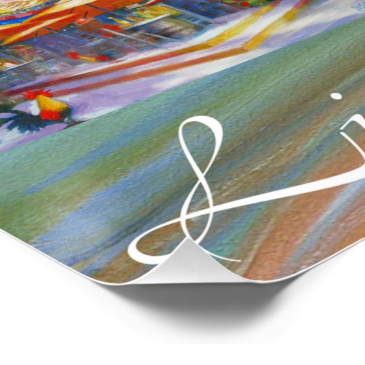 Poster de collage Key West (Coin)