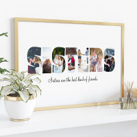 Poster de collage photo de Soeurs