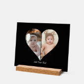 Poster de collage photo en forme de coeur 2 (Angle)