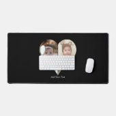 Poster de collage photo en forme de coeur 2 (Clavier et souris)