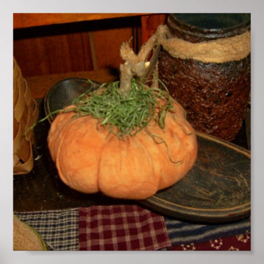 Poster de collecte des Citrouilles primitifs (Devant)