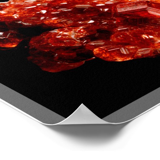 Poster de collection de minéraux (Coin)