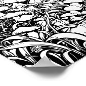 Poster de coloration de l'Imaginaire de la maison (Coin)