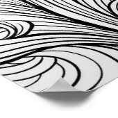 Poster de coloration florale complexe (Coin)