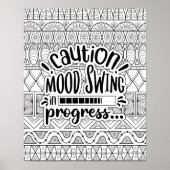 Poster de coloriage amusant pour adultes (Devant)