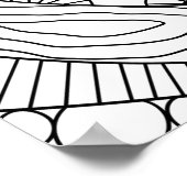 Poster de coloriage amusant pour adultes (Coin)