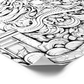 Poster de coloriage de Noël (Coin)