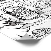 Poster de coloriage de Noël (Coin)