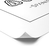 Poster de coloriage du proverbe espagnol (Coin)