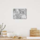 Poster de coloriage "Ladybug, Ladybug" (Cuisine)