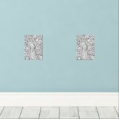 Poster de coloriage Motif complexe (Parquet)