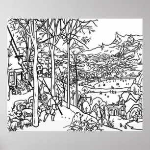 Poster de coloriage surdimensionné 20 X 24 2