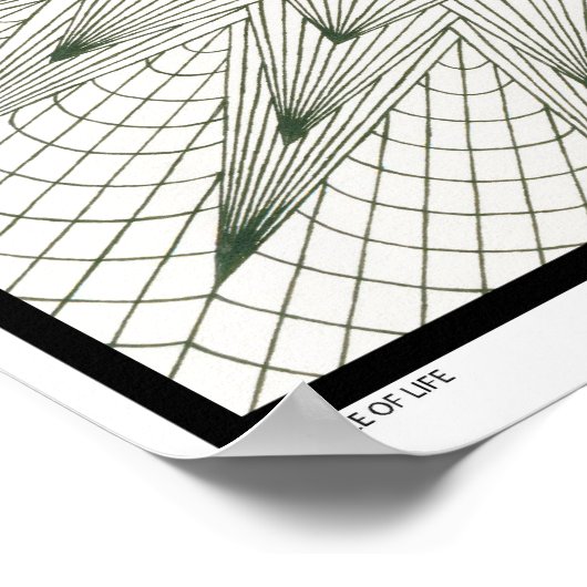 Poster de coloriage Zen Tree of Life (Coin)