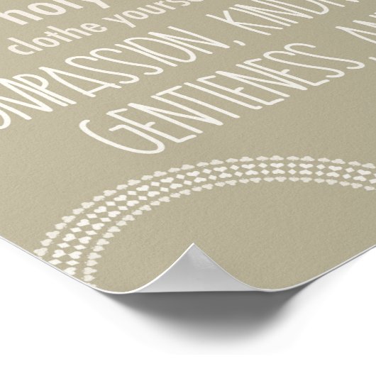 Poster de Colossians 3:12 (Coin)