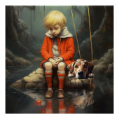 Poster de composition brillant (Devant)