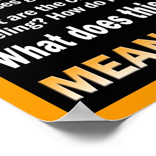 Poster de compréhension (Coin)