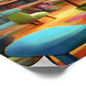 Poster de conception personnalisée de la salle de  (Coin)