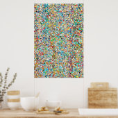 Poster de Confetti 24 x 36 (Cuisine)