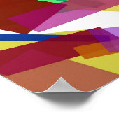 Poster de Confetti Multicolor (Coin)