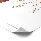 Poster de confirmation Saint-Esprit, Jean 14:26 (Coin)