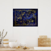 poster de constellation perseus et andromeda (Cuisine)