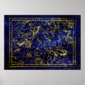 poster de constellation perseus et andromeda (Devant)