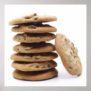 Poster de Cookies de Chip de Chocolat Imprimer