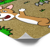 Poster de Corgi crétacé (Coin)